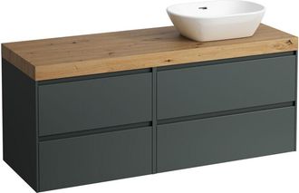 Laufen Laufen Lani Encimera De Lavabo Roble Silvestre Incl. Mueble Bajo