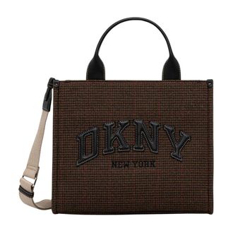 DKNY Dkny, Dames, Tassen, Bruin, Maat: ONE Size Leer