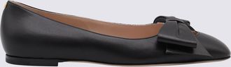Valentino Garavani Flat Shoes Blacks And Greys-Donna