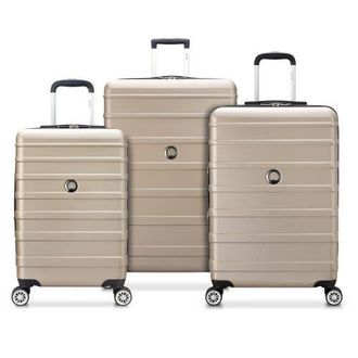 DELSEY Paris Margot 3 Piece (20/24/28) Hardside Spinner Suitcase Set in Gold at Nordstrom