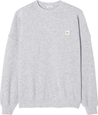 American Vintage Evona logo-patch sweatshirt - Grey