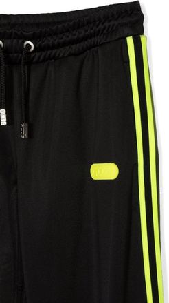 GCDS Tailored Polyester Trousers - Black