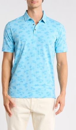 Travis Mathew Port Day Short Sleeve Polo in Air Blue at Nordstrom Rack, Size Xx-Large