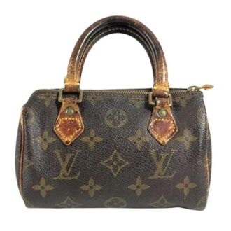 Louis Vuitton Pre-owned Mini Bags, female, Brown, Size: ONE SIZE Pre-owned Mini Boston Bag