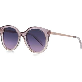 Komodo Komodo, Accessoires, Dames, Paars, ONE Size, Ros&eacute;goud Metalen Zonnebril Ellis Statement