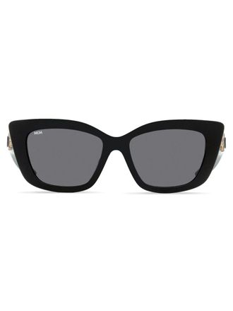 MCM Occhiali da sole cat-eye - Nero
