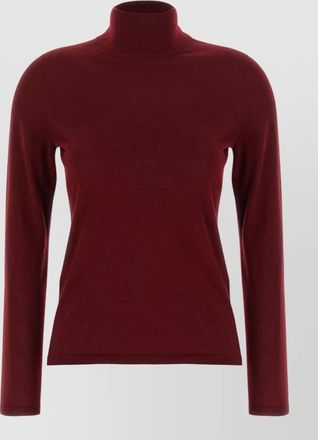 Max Mara cashmere fine-knit turtleneck sweater