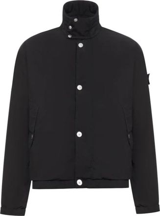 Stone Island Light Compact Touch Jacket - Heren - Zomerjassen - Zwart - L - Jassen