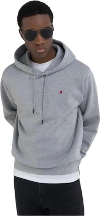 Replay Hoodies & sweatvesten, Heren, Grijs, XL, Hoodie met lange mouwen
