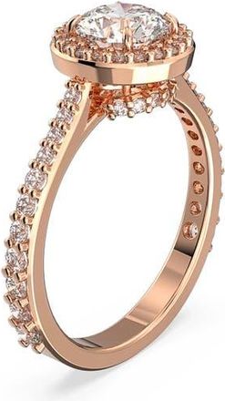 Swarovski Una Ring in White/rose Gold at Nordstrom, Size 8