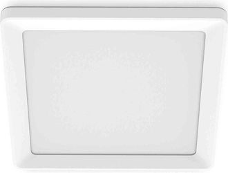 Philips Plaf&oacute;n Cuadrado Blanco Valen, 17 W, 2050 Im, 2200-6500 K, 395 X 37 X 395 Mm