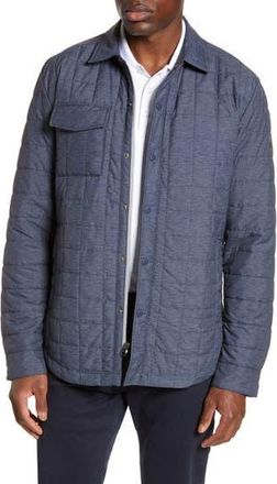 Cutter & Buck Rainier Primaloft Shirt Jacket in Anthracite Melange at Nordstrom Rack, Size 1Xb