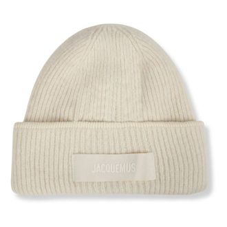 Jacquemus Le Bonnet Gros Grain - - Accessories - Uomo - Beige - ONE SIZE
