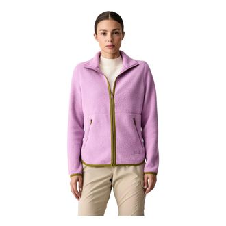Jack Wolfskin Lite Curl FZ Jacket - Dames - Sport - Roze - Maat: XS Wol
