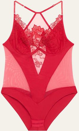 Lise Charmel Adorable En Sexy Embroidered Bodysuit
