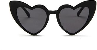 Generic Womens Party Decorative Sunglasses Commuting Outdoor Shopping Sun Glasses(Black)