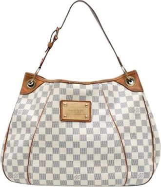 Louis Vuitton Pre-owned Shoulder Bags, female, White, Size: ONE SIZE Pre-owned Vintage Leather Shoulder Bag