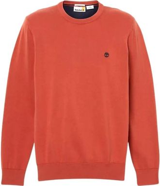 Timberland Rondgebreide trui - Heren - Ronde hals truien - Bruin - XL - Truien & Vesten
