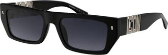 Dsquared2 Icon 0011/S - Heren - Zonnebrillen - Zwart - 54 MM - Accessoires