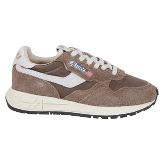 Autry Reelwind Lage Sneakers - Dames - Schoenen - Bruin - Maat: 37 EU Katoen