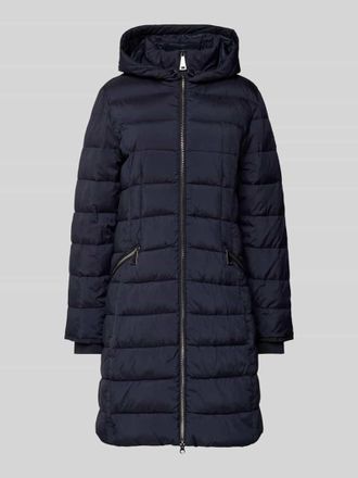 Betty Barclay Steppmantel mit Kapuze in Marine, Gr&ouml;&szlig;e 36