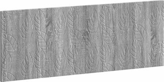 vidaXL Cabecero Montada En La Pared Delft Sonoma Gris Vidaxl