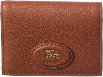 Burberry Bloomsbury Folding Leather Card Case