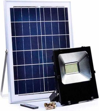 Trade Shop Trade Shop Traesio - Trade Shop - Faro Faretto Led 8200 Da Esterno 200w 6500k Bianco Freddo Telecomando Solare