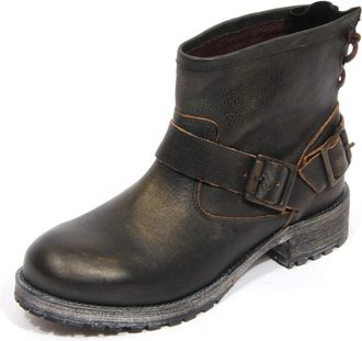Jeffrey Campbell Vintage Effect Boot - Dames - Enkellaarsjes - Zwart - 37 EU - Schoenen