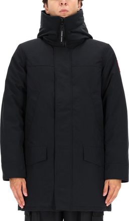 Canada Goose Mid-Thigh Canada Goose Langford Parka with High Collar