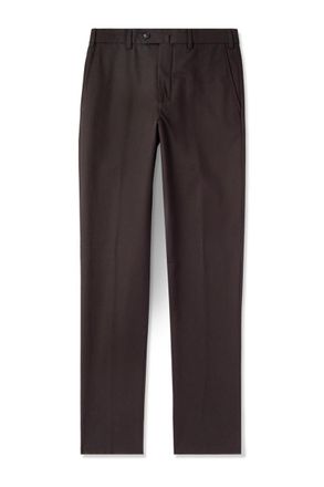Loro Piana Carlo Hyannis Tapered Cotton-Blend Trousers