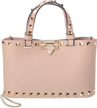 Valentino Rockstud Mini Leather Tote