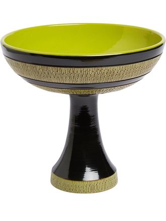 BITOSSI HOME x Riedizioni Archivio Storico footed bowl - unisex - ceramic - One Size - Black