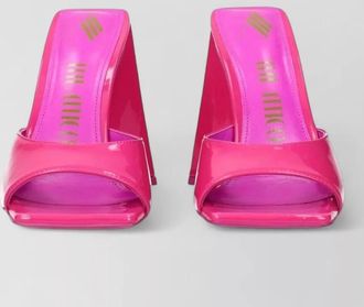 The Attico patent leather mules