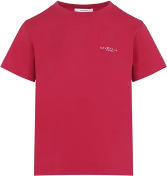 Givenchy Slim-fit T-shirt - Dames - T-shirts - Roze - M - Katoen - Tops