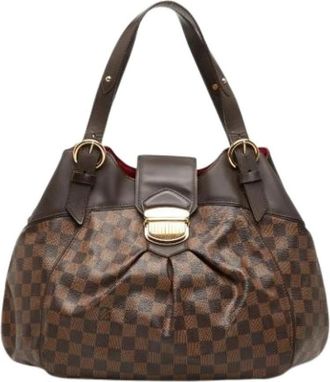 Louis Vuitton Pre-owned Tote bag - Dames - Vintage Handtas - Bruin - ONE Size - Leer - Vintage