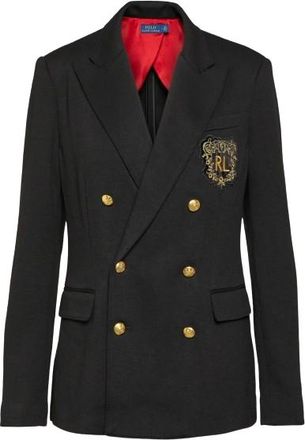 Ralph Lauren Polo Ralph Lauren Black Double-Breasted Classic Blazer Size XXS