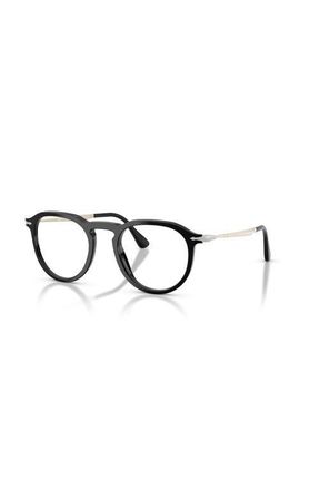 Persol 49mm Rectangle optical glasses in Black at Nordstrom