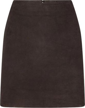 Rotate Suede Mini Skirt