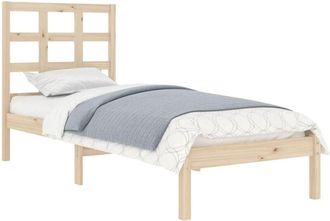 vidaXL Bed Frame without Mattress 100x200 cm Solid Wood Vidaxl