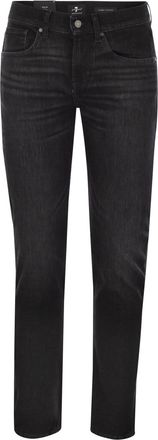 7 For All Mankind Slimmy Tapered Skinny Medium Waisted Jeans