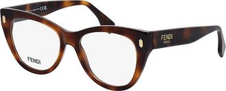 Fendi Fendi Womens Roma 53Mm Optical Frames