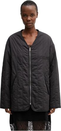 Maison Margiela Omkeerbare Jas - Dames - Zomerjassen - Zwart - M - Polyester - Jassen