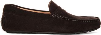 HUGO BOSS Noel Mocc SD - Heren - Loafers - Bruin - 42 EU - Leer - Schoenen