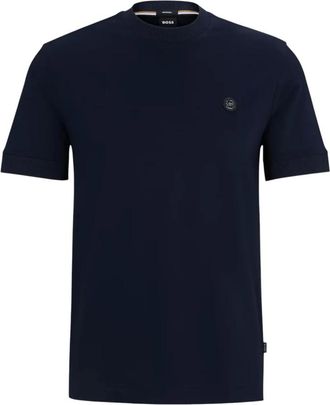HUGO BOSS Hombre, Camisetas, Azul, Talla: 2XL