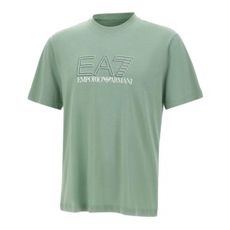 Emporio Armani T-Shirts, male, Green, Size: XL Visibility T-Shirt