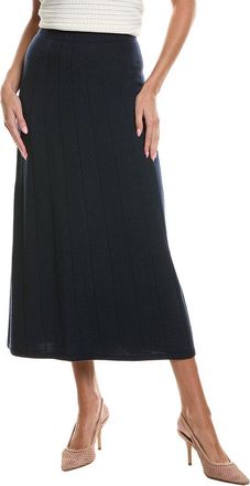 Max Mara Mm By Max Mara Peonie Knitted Wool Skirt
