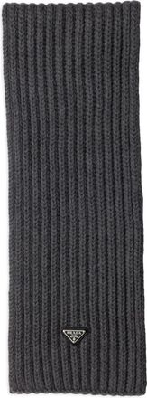Prada Sciarpa in lana - Grigio