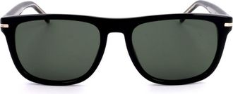 HUGO BOSS Green Square Mens Sunglasses BOSS 1626/S 0807/QT 55