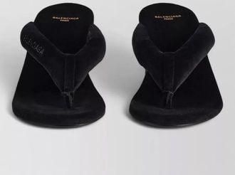 Balenciaga wedge flip-flop sandals